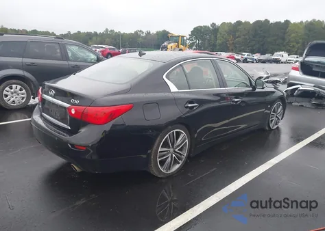 2015 Infiniti Q50 Premium from USA, damaged, VIN JN1BV7AR6FM399002